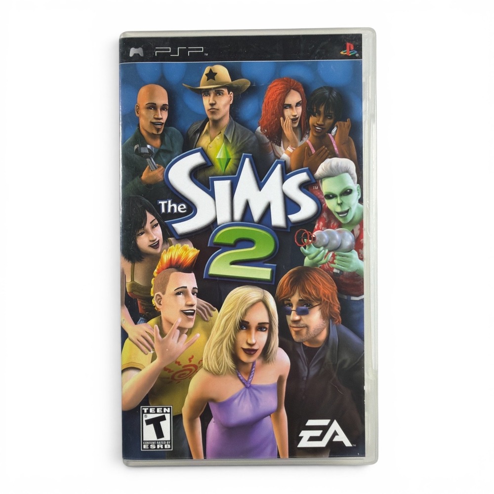 The Sims 2 Sony PSP by EA Case & Manual Only NO GAME
